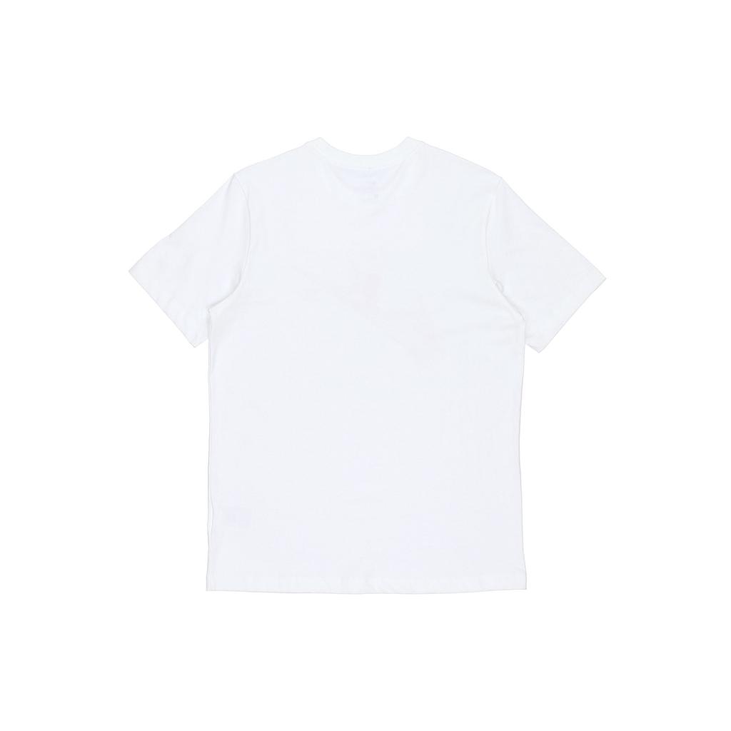 Nike Sportswear Shoebox Print Logo Knit Short Sleeve T-Shirt Men Tops White DH0057-100