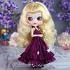 ICY DBS Blyth Doll Dress 1/6 Bjd Premium Evening Dress Minimalist Clothing Anime Girl Toy Gift SD