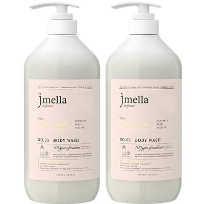 J.Mella in France Lime & Basil Duschgel, 1 l, 2 Einheiten
