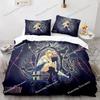 3D Printed Fairy Tail Natsu Bedding Set Duvet Cover Bedroom Comforter Single Twin King Size Quilt Cover Home Textile