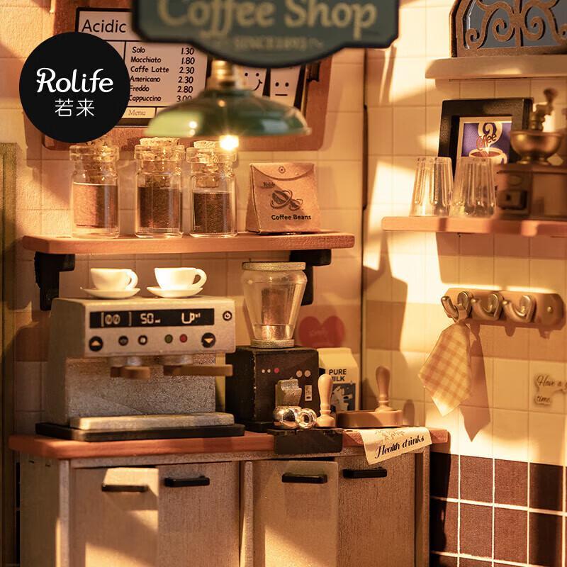 Rolife DIY Miniature Coffee Shop Building Kit