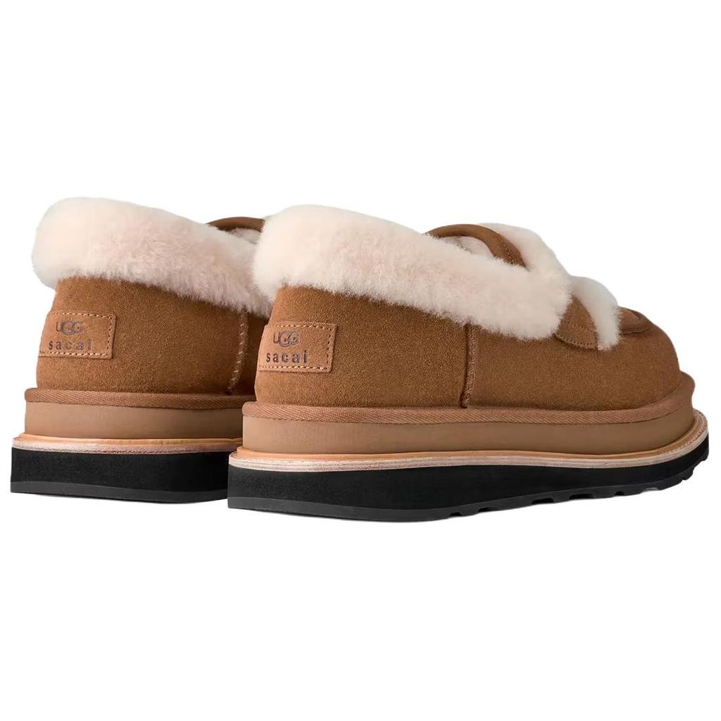 Sacai X UGG Loafer Chestnut Unisex Sneakers Tan 1178370-CHE