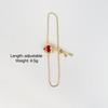 Micro-Inlaid Zircon Red Love Bracelet Women'S Niche Design Sense Adjustable Temperament Light Luxury Bracelet