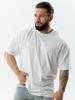 / Oversized T-Shirt Graphic On the Back Cotton