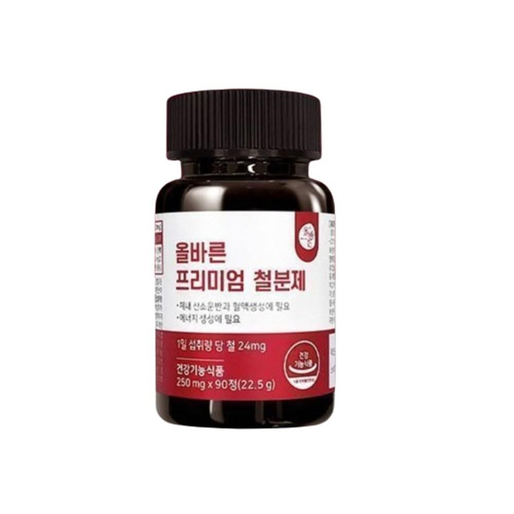 Olbarun Premium Iron Supplement 1 pcs 90 tablets