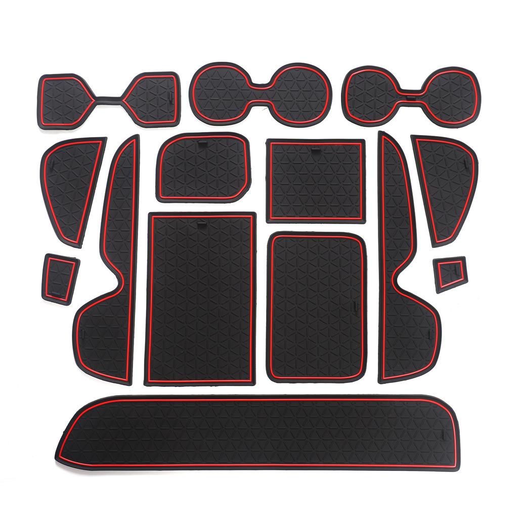 for Toyota RAV4 2019 ~ 2025 XA50 Anti-Slip Gate Slot Cup Mat Car Door Groove Pad Interior Accessories