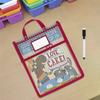 Mesh Clear A4 with Velcro Tote Carrying Document File Document Waterproof Document Document for Elementary School Office Supplies Pouch, Holder, Size,
