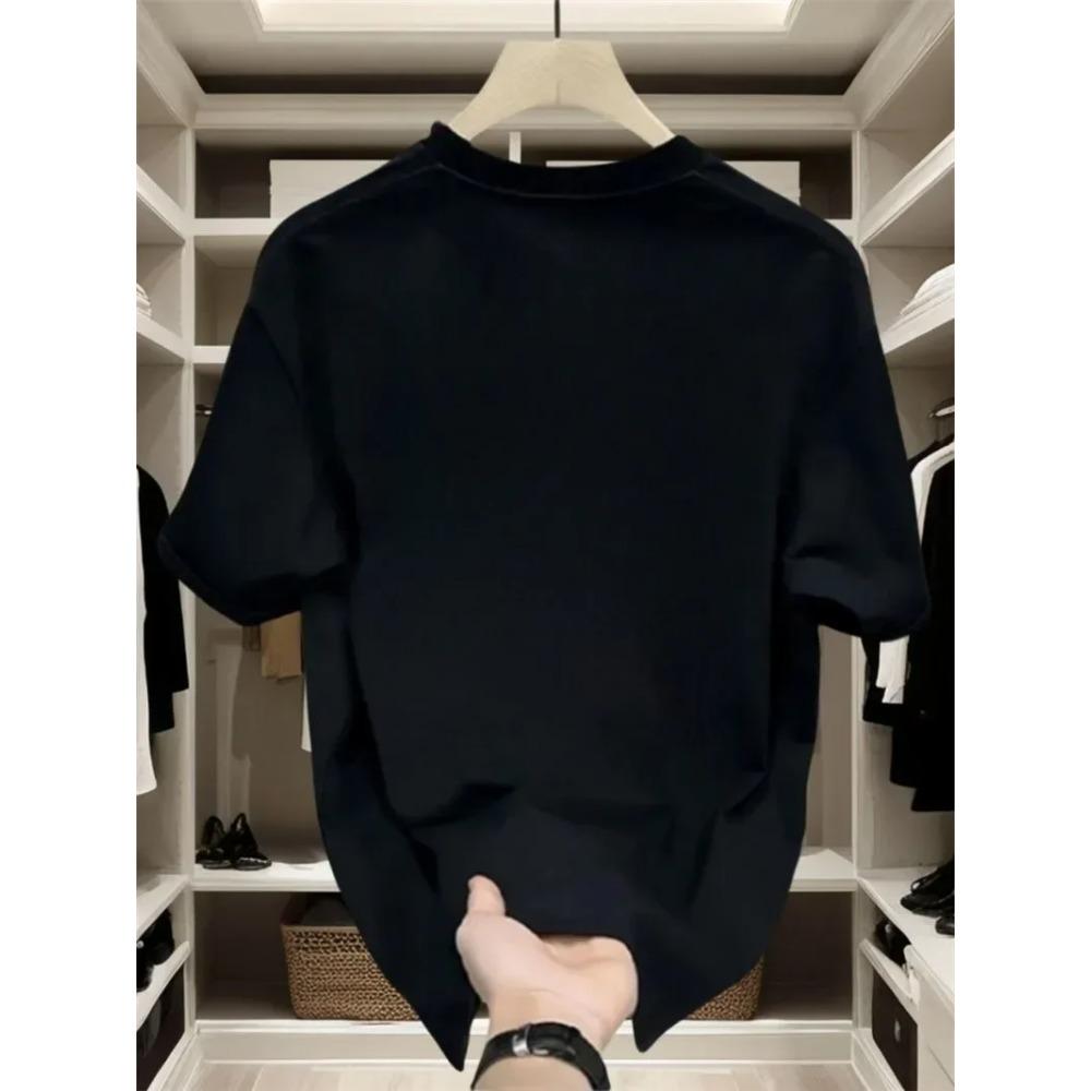 Large Size Breathable and Fun Clothes Ducati Men's Motorcycle Printed T-shirt Informal Cotton Top Fashionable and Handsome