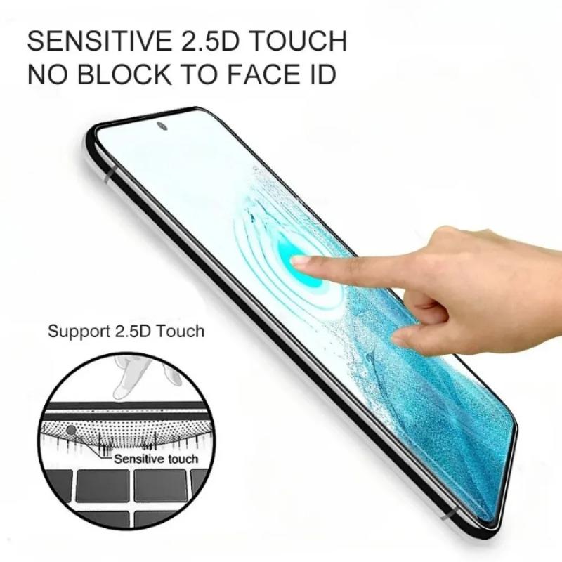 4 Stück Volle Abdeckung Gehärtetem Glas Für Samsung Galaxy S24 S22 S21 S20 FE Plus 5G Displayschutzglas Sansung S22 + Schutzfolie