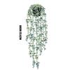Man-Made Hanging Plants Mandala Home Decorative Flowers Fake Hanging Pot Plants Green Man-Made Eucalyptus Vine