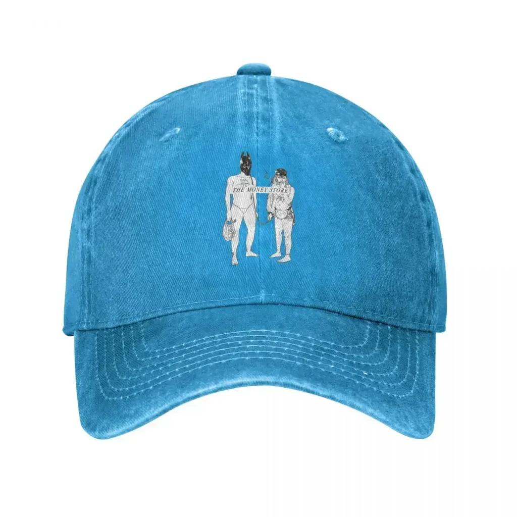 Death Grips The Money Store Cover Baseball Caps Vintage Distressed Washed Sun Cap for Men Women Running Golf Gift  Hat
