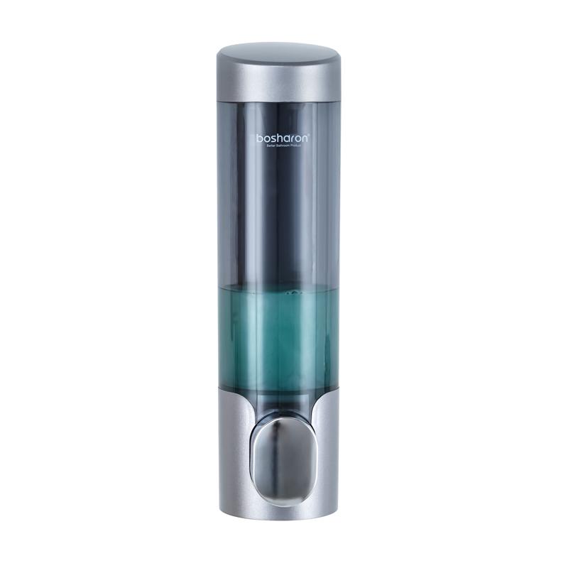 Factory China Wall Mounted Soap Dispenser Luxury White Plastic Hand Press Manual Shampoo Conditioner Soap Dispenser