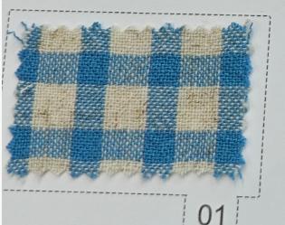 In Stock Leinen Yarn Dyed Textile Flax Eco-friendly Graph Check Linen Cotton Plaid Fabric for Summer Clothes