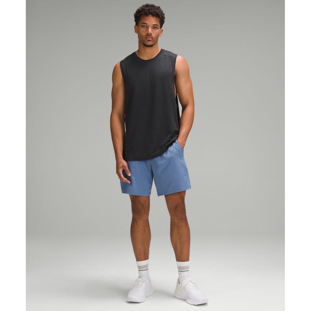 Lululemon Metal Vent Tech Sleeveless Shirt Graphite Grey Black