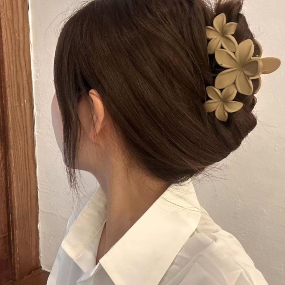 Hair Accessories Flower Hair Claw Matte Crab Clamps Cute Hair Clips  for Women