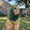 Noise Protection Dog Soothing Hood Washable Warm Dog Head Wrap Adjustable Dog Ear Muffs Noise Protection Covers for Cats Dogs