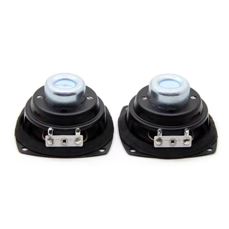 2 יחידות 66 מ"מ 4 אוהם 25W רמקול מלא גומי צד NdFeB מגנטי רמקול נייד סאונד קולנוע ביתי