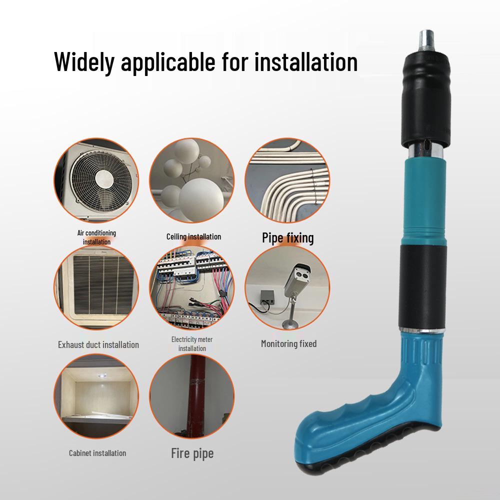 Silent Mini Nail Gun for Concrete and Walls