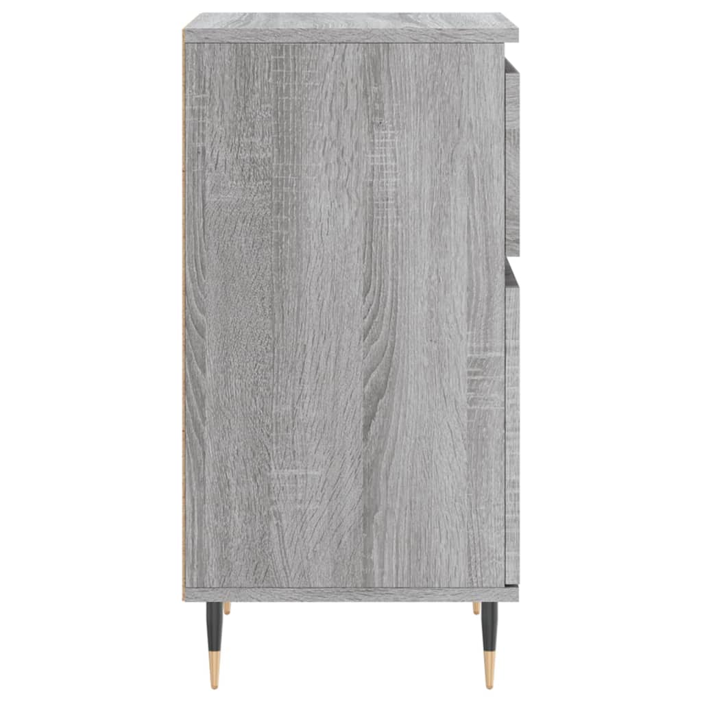 Sideboard Gray Sonoma 40x35x70 Cm Particleboard