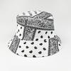 New Cashew Flower Fisherman Hat Men's Trendy Foldable Sun Protection Sun Hat Women's Personality Retro Printed Pot Hat