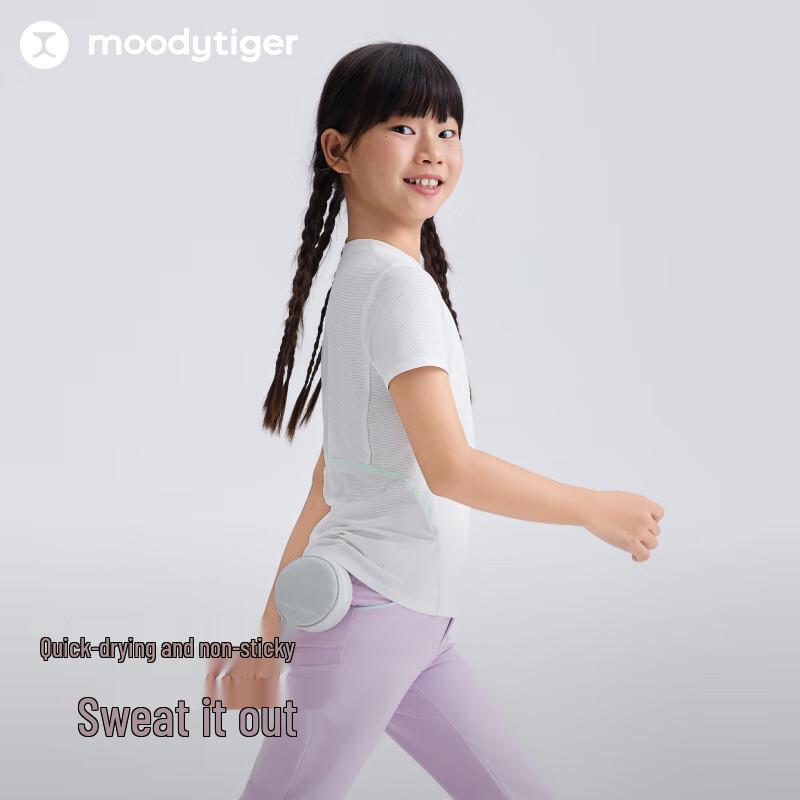 moodytiger Girls  Golf Series Quick-Dry Short Sleeve T-Shirt 160