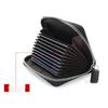 MEXICAN Card Holder, Leather, Business Card Case, Casual Wallet for Bank Cards And Driver's License, Horizonal