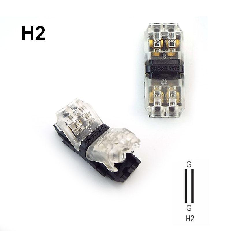 10pcs electric Wire Connector T type Quick Splice Electrical Cable Crimp Terminals for Wires Wiring 22-18AWG LED Car Connectors