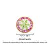 Rattan Shell Coaster Ceramic Heatproof Tea Mat Handwoven Shell Table Mat Decorative Round Coaster Nordic Style