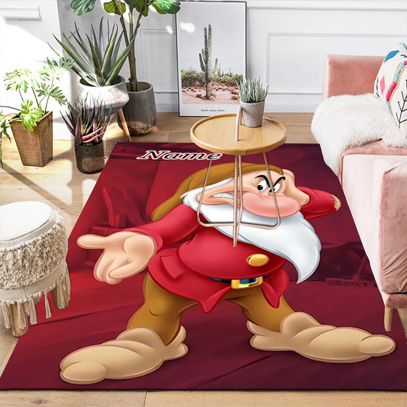 Custom 1Pc Snow White'S Magical Garden Rug Office Carpet Indoor Outdoor Entrance Doormat Nonslip Soft And Comfortable Living Room D916241