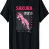 Sakura City -  Flower Language of Cherry Blossom T-Shirt