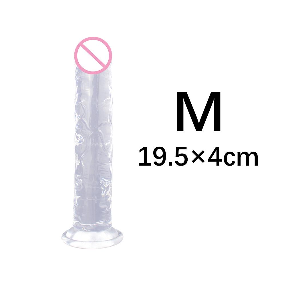 Strong Suction Cup Jelly G-spot Dildo Huge Lifelike Penis Dick Anal Female Sexy Products Sex Toys