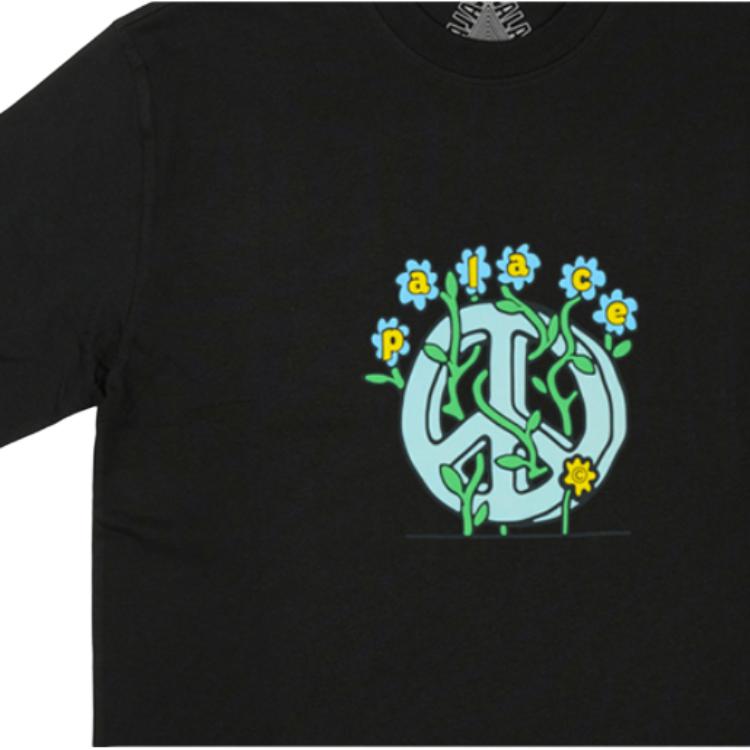 Palace Grower T-Shirt Black Unisex Tops P26TS085