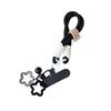 Dopamine Color Hollow Star Mobile Phone Case Clip Portable Rope Bold Braided Rope Lanyard Anti-Drop And Anti-Lost Keychain