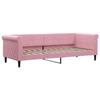 VidaXL Daybed Pink 80x200 Cm Velvet 354240