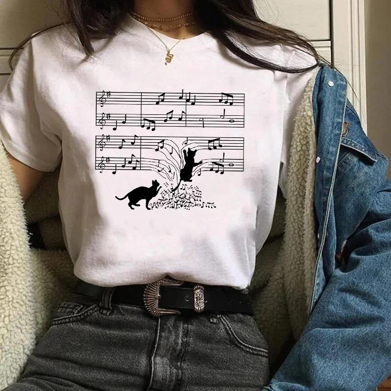 Women 3D Print Clothing Graphic Fox Flower Cartoon Short Sleeve Travel Ladies Clothes Lady Womens T-Shirt