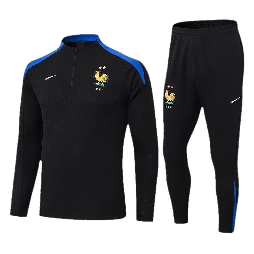 National Team Brazil France Germany England Argentina Portugal Italy Football Training Suit Long Sleeve Suit
