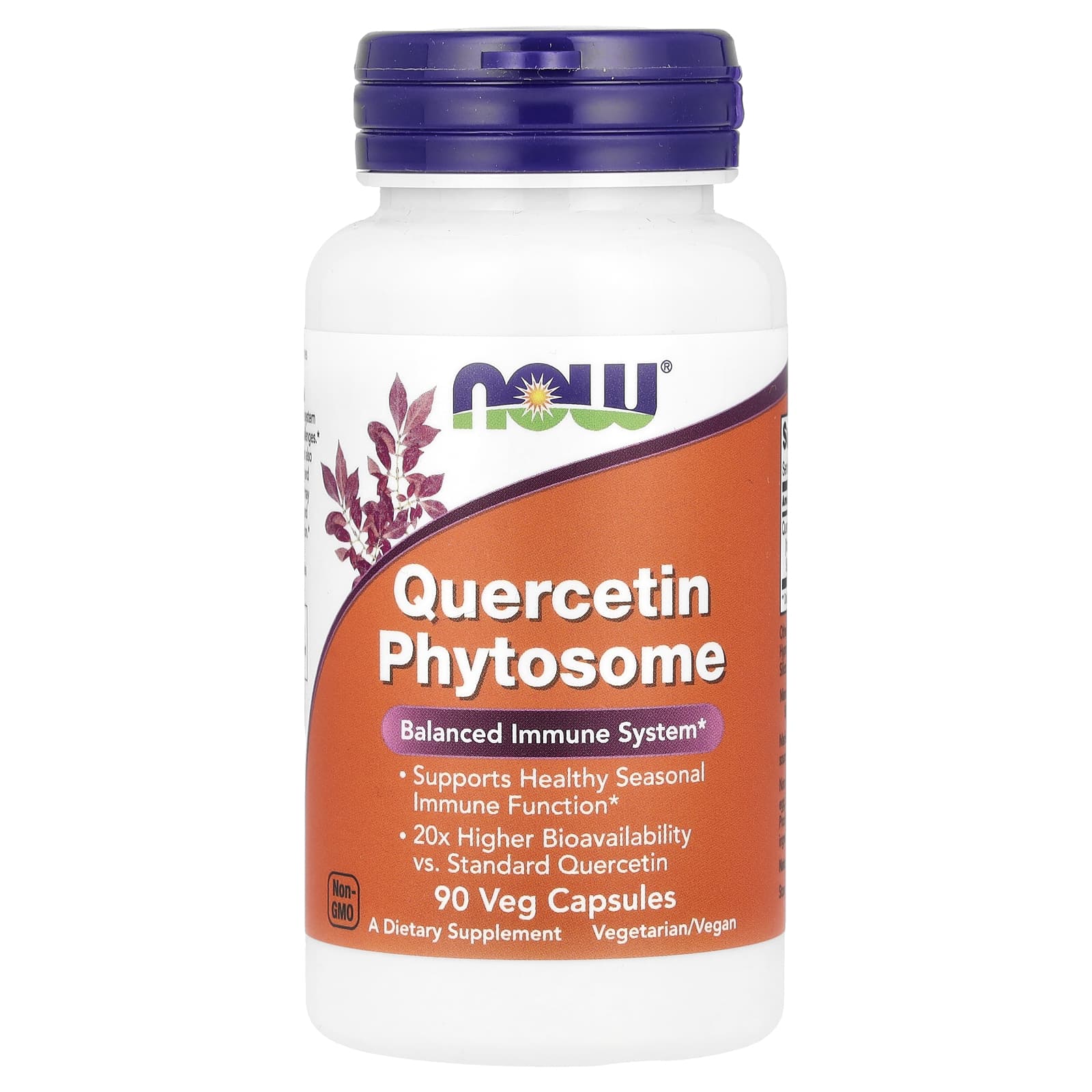 

Quercetin Phytosome, Veggie Capsules, 90 (250Mg per Capsule)