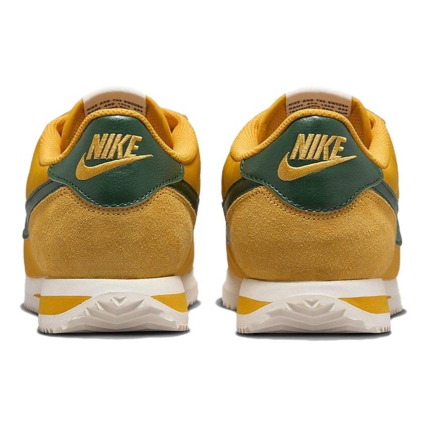 New Nike Cortez Textile Yellow Ochre Gorge Green Women's DZ2795-702