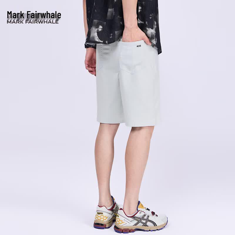 Mark Fairwhale Men s Lightweight Straight-Leg Denim Shorts 38
