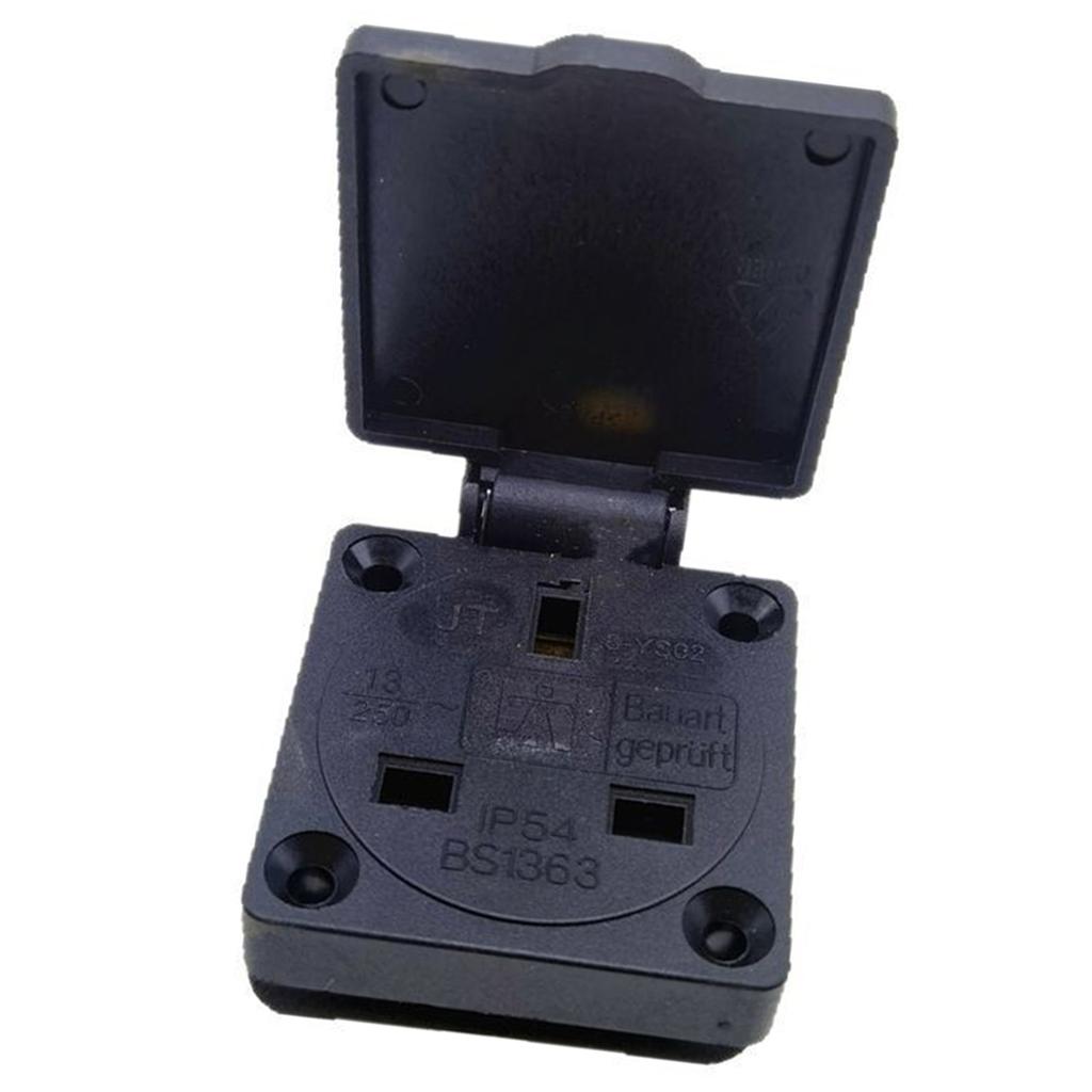 Industrial Waterproof Socket Dustproof Outlet with Cover Electrical Wiring Receptacle Outlet for Gasoline Generator