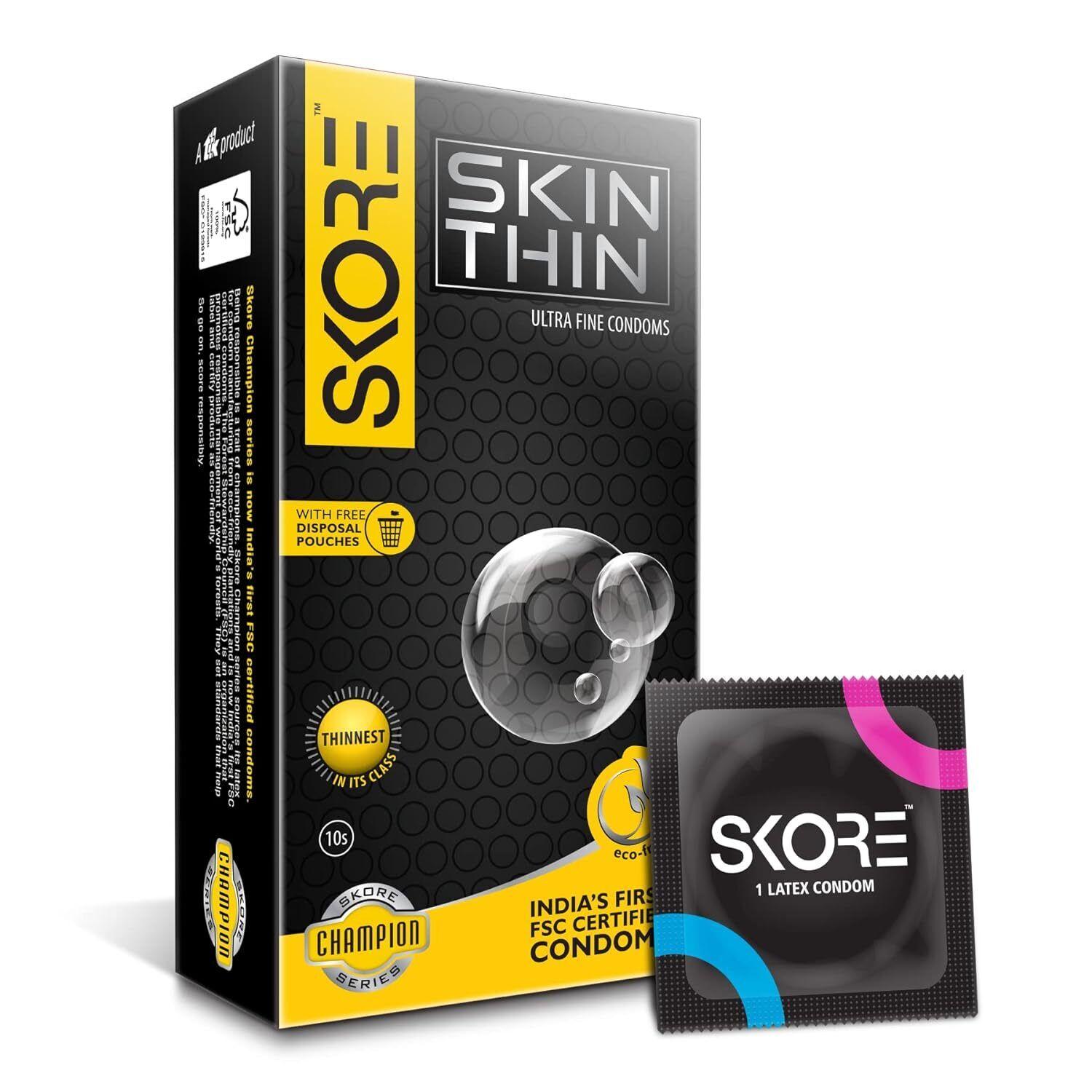 РЈР»СЊС‚СЂР°С‚РѕРЅРєРёРµ РїСЂРµР·РµСЂРІР°С‚РёРІС‹ Score SkinThin вЂ” 1 СѓРїР°РєРѕРІРєР° (10 РєСѓСЃРѕС‡РєРѕРІ)