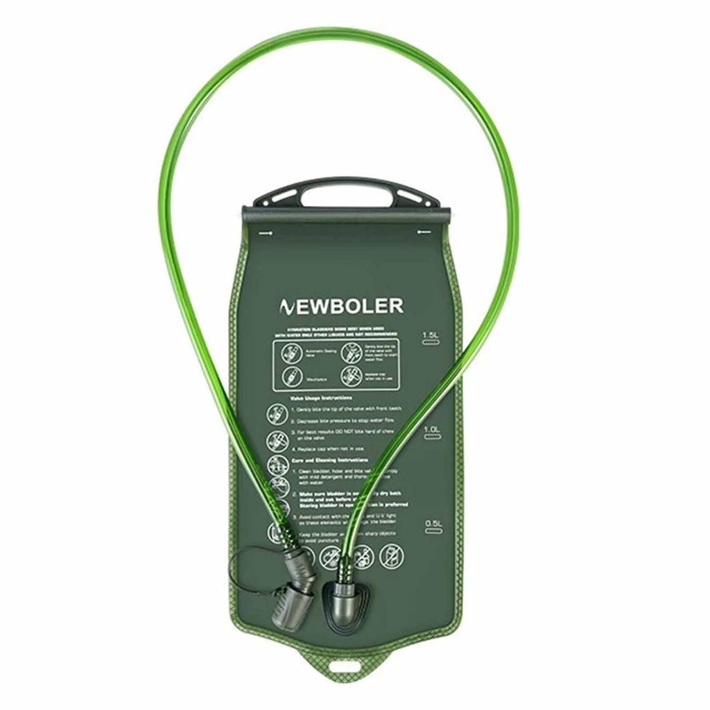 Trinkblase Tragbare Faltbare Weichflasche mit Großmauldesign, Outdoor-Sport-Trinkbeutel zum Laufen, Wandern, Radfahren und für Abenteuer