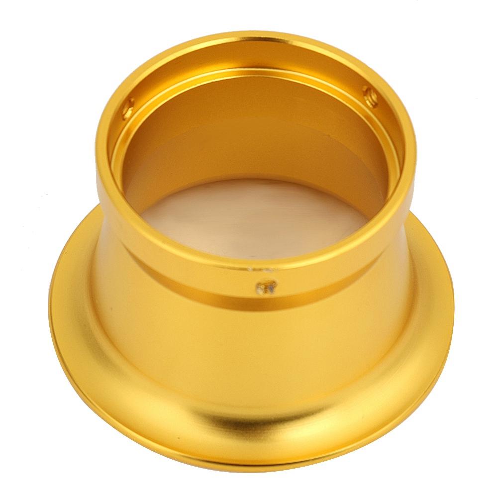 50mm Motorcycle Air Filter Interface Cup Wind Horn Cups for 24262830mm Carburetor Gold