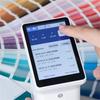 Linshang LS172 Portable Colorimeter for Coating Ceramic Plastic Paint Color Measurement Comparison