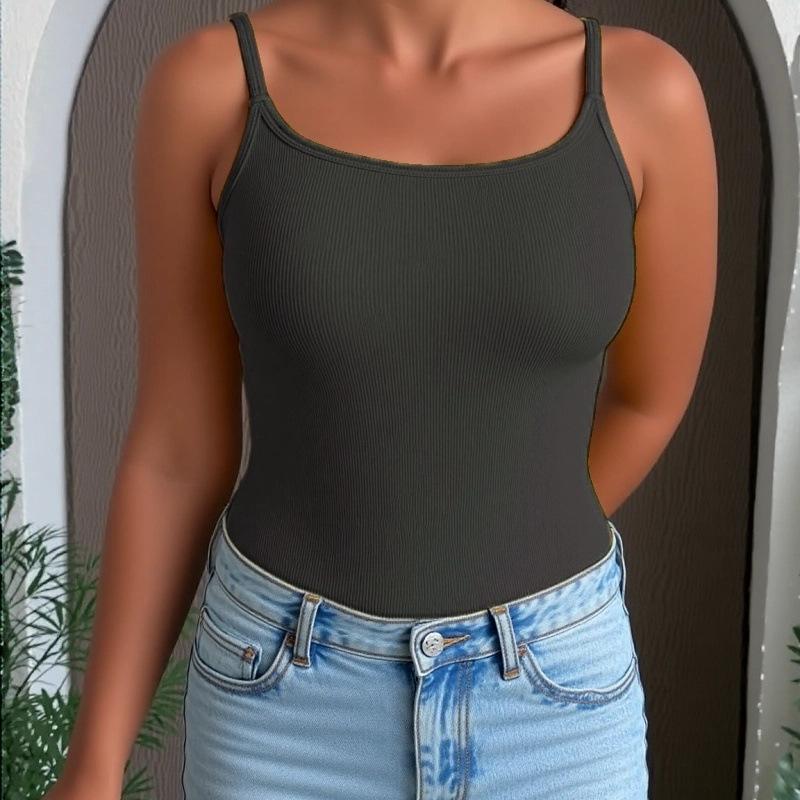 Women's Cross-Back Strappy Everyday Wearable Versatile Base Layer