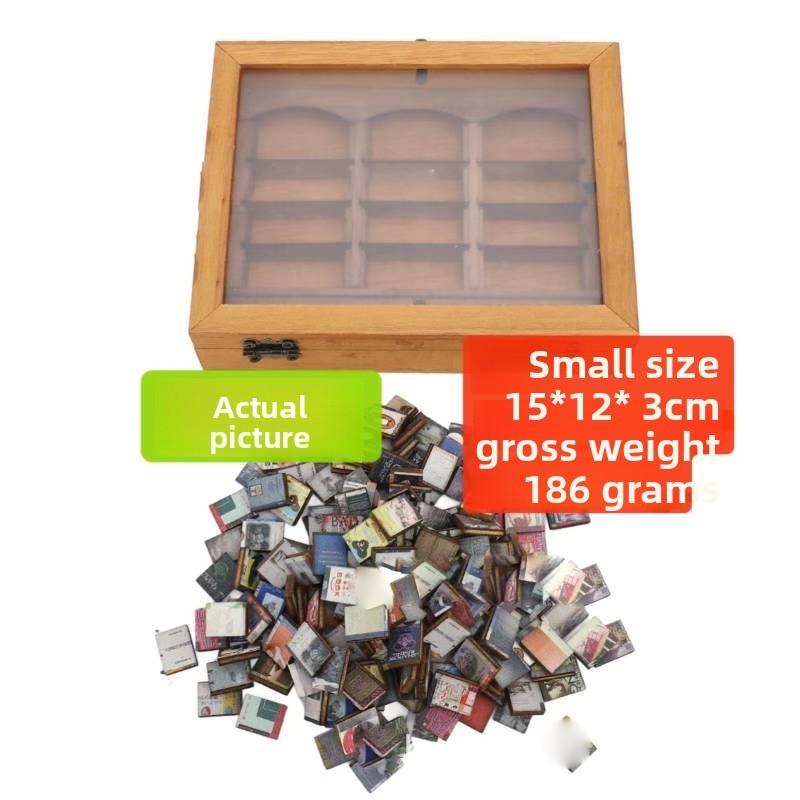 Original Anxiety Bookshelf Wooden Organizer For Stress Relief And Giftgiving