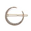 Luxury Crystal Snowflake Hairpins Barrettes Women Fashion Girls Hair Clip Pins Hairgrip Rhinestone Moon Star Hair Accessories