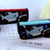 Cartoon Shark Pencil Case Large Capacity Stationery Organizer New Stationery Bag  Students