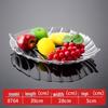 Acrylic Leaf Style Fruit Plate