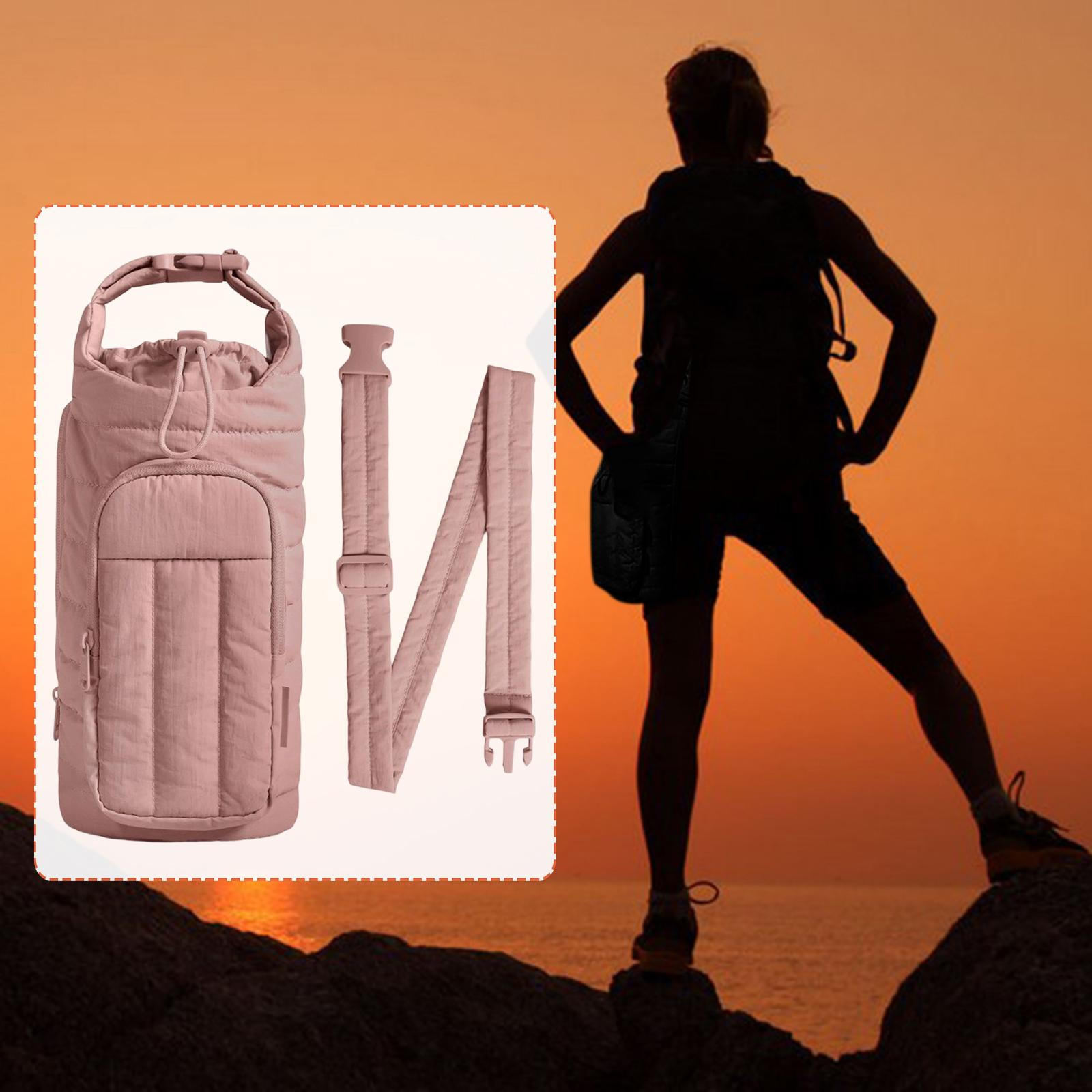 

Bottle Bag with And Wrist Strap, Ideal for The Gym, Camping, , Men Women. Suitable